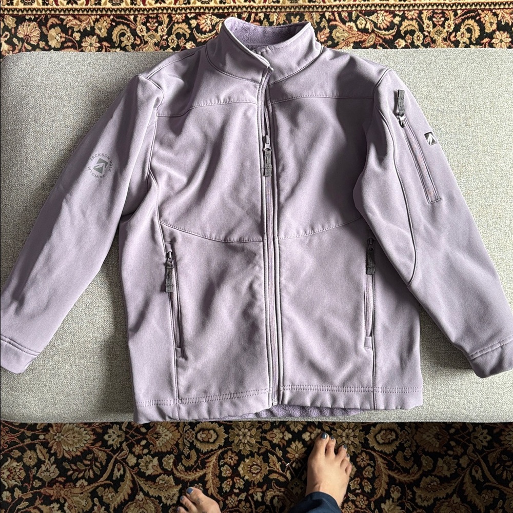 Kids Purple Raincoat